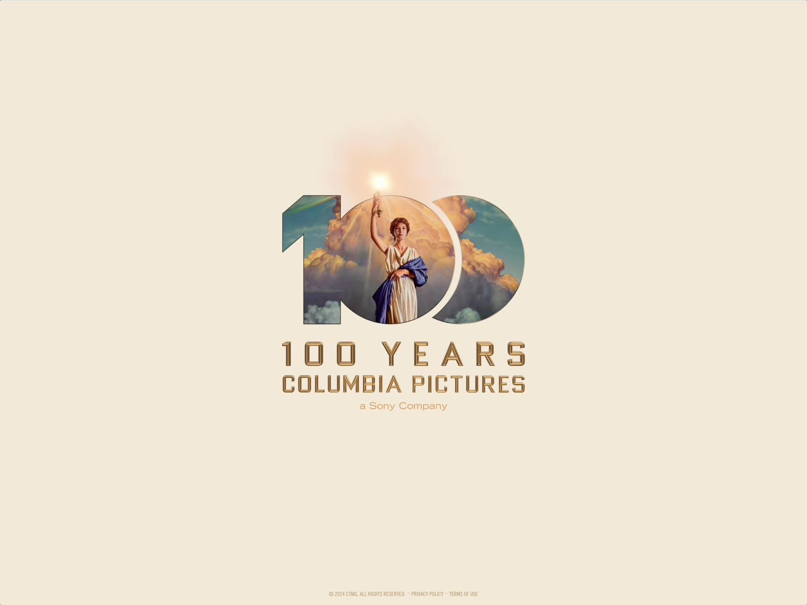 Columbia Pictures 100주년 인트로의 마지막 프레임